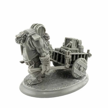 RPR44190 Brinewind Ogre Porter Miniature 25mm Heroic Scale Figure Bones Black (ONLINE ORDER ONLY)