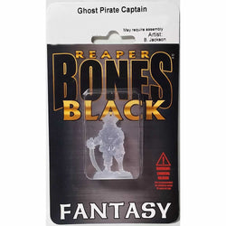 RPR44193 Ghost Pirate Captain Miniature 25mm Heroic Scale Figure Bones Black (ONLINE ORDER ONLY)