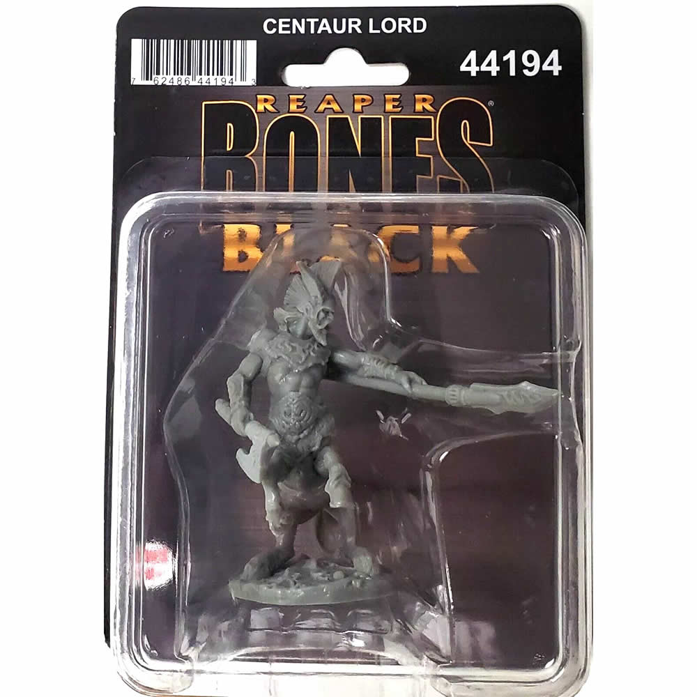 RPR44194 Centaur Lord Miniature 25mm Heroic Scale Figure Bones Black (ONLINE ORDER ONLY)
