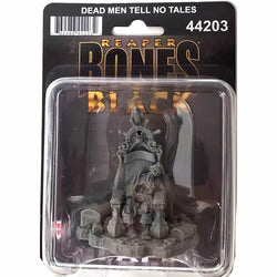 RPR44203 Dead Men Tell no Tales Miniature 25mm Heroic Scale Figure Bones Black (ONLINE ORDER ONLY)
