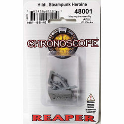 RPR48001 Hildi Steampunk Heroine Freebooter Miniature 25mm Heroic Scale Figure Chronoscope (ONLINE ORDER ONLY)