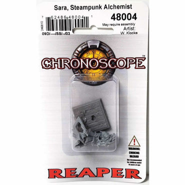 RPR48004 Sara Steampunk Alchemist Freebooter Miniature 25mm Heroic Scale Figure Chronoscope (ONLINE ORDER ONLY)