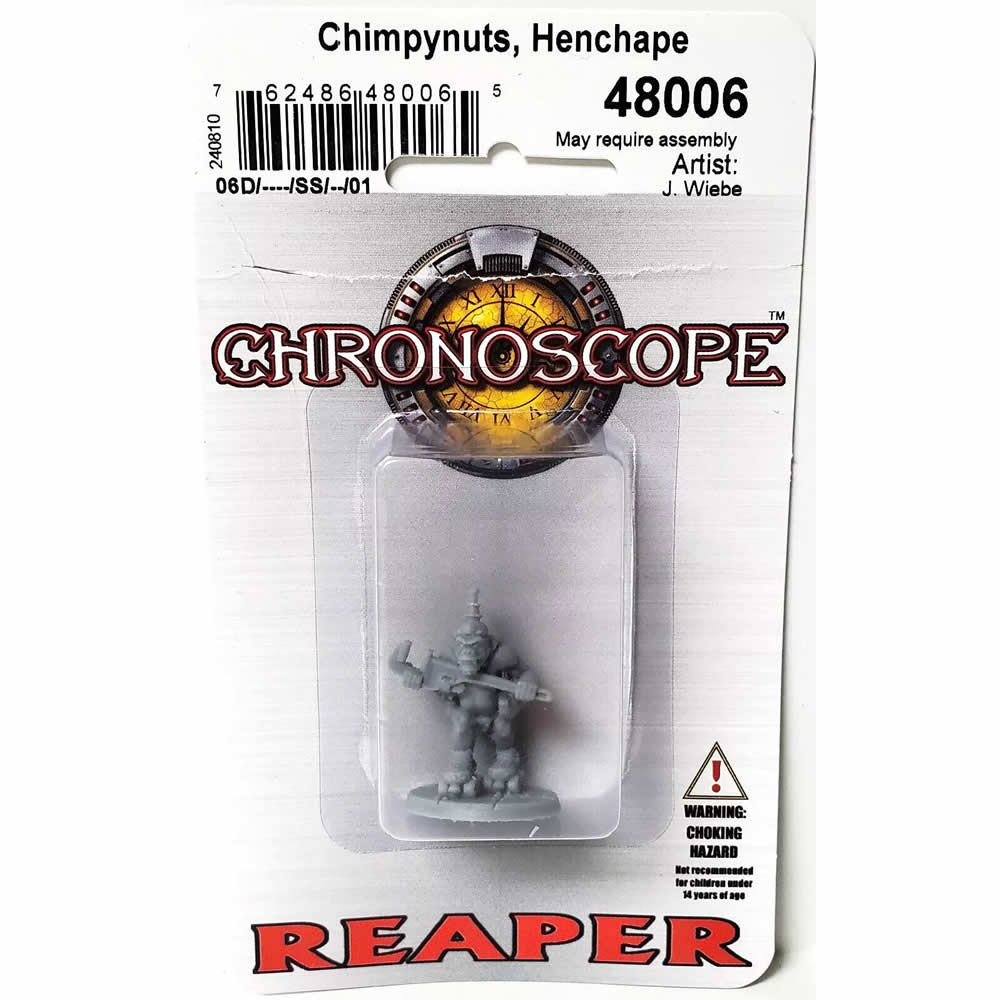 RPR48006 Chimpynuts Henchape Miniature 25mm Heroic Scale Figure Chronoscope (ONLINE ORDER ONLY)