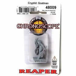 RPR48009 Cryptid Goatman Miniature 25mm Heroic Scale Figure Chronoscope (ONLINE ORDER ONLY)