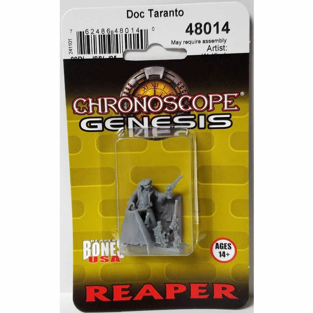 RPR48014 Doc Taranto Steampunk Cowboy Miniature 25mm Heroic Scale Figure Chronoscope (ONLINE ORDER ONLY)