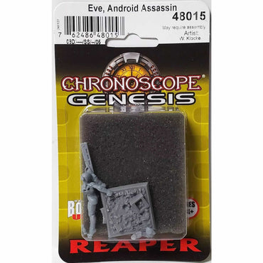 RPR48015 Eve Android Aassassin Miniature 25mm Heroic Scale Figure Chronoscope Reaper Miniatures (ONLINE ORDER ONLY)