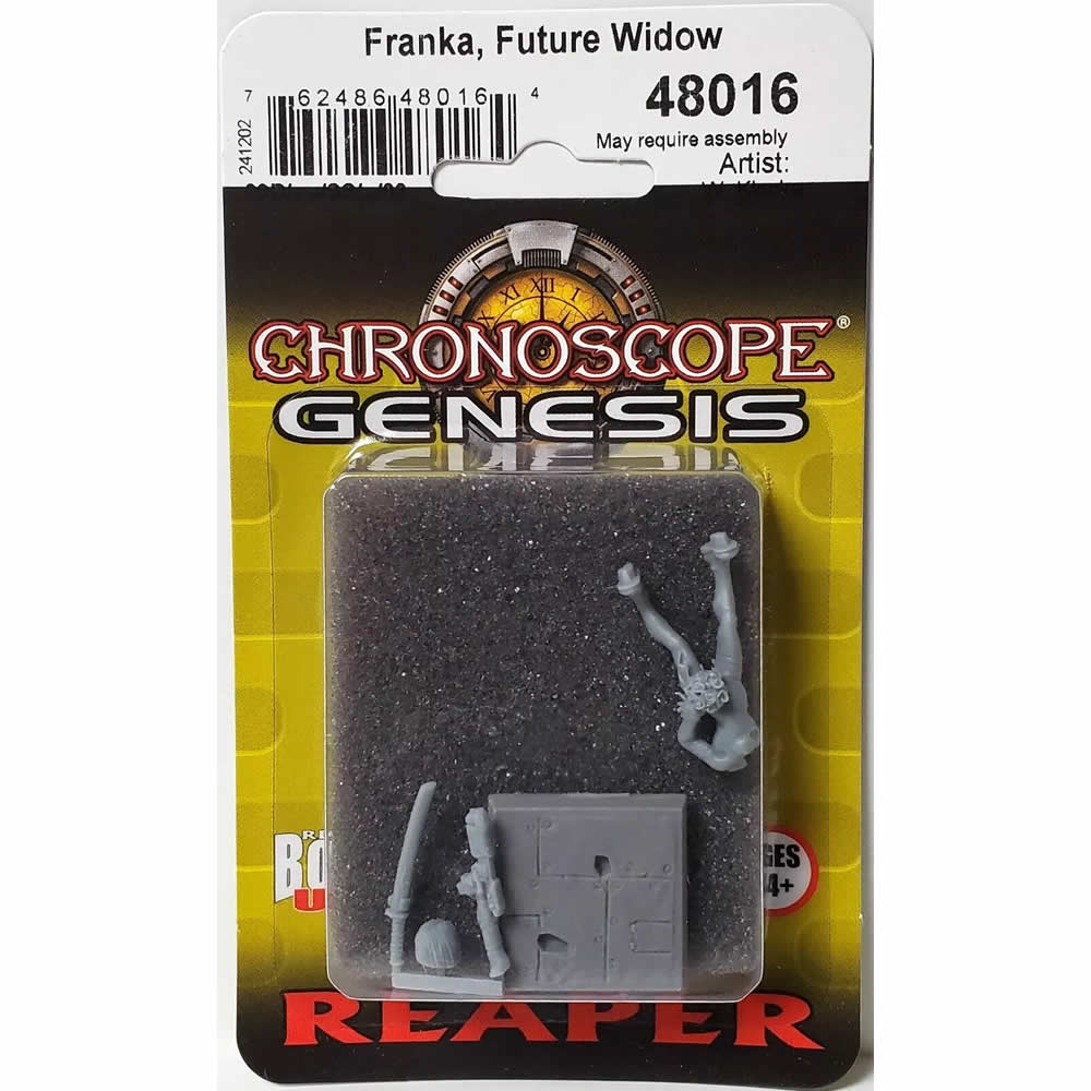 RPR48016 Franka Future Widow Miniature 25mm Heroic Scale Figure Chronoscope (ONLINE ORDER ONLY)