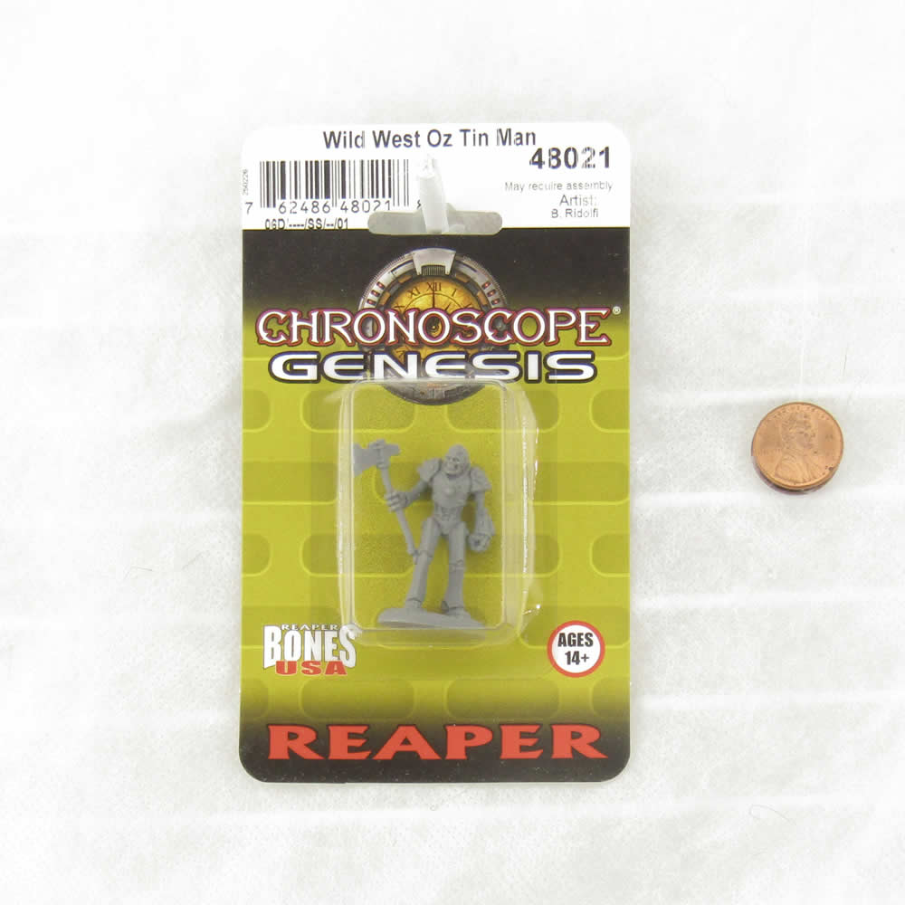 RPR48021 Wild West Oz Tin Man Miniature 25mm Heroic Scale Figure Chronoscope (ONLINE ORDER ONLY)