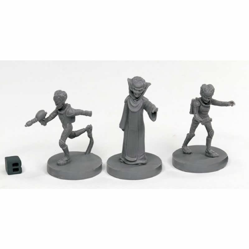 RPR49001 Alien Overlords Miniature 25mm Heroic Scale Bones Black (ONLINE ORDER ONLY)