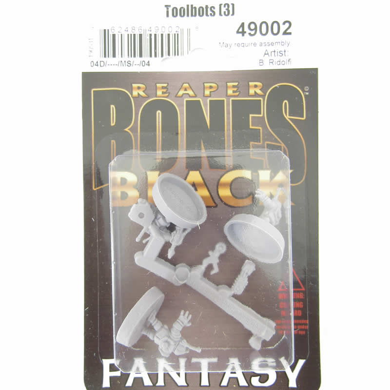 RPR49002 Toolbots Miniature 25mm Heroic Scale Bones Black Reaper (ONLINE ORDER ONLY)