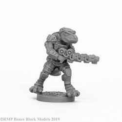 RPR49008 Blacktooth Suppressor Miniature 25mm Heroic Scale Bones Black (ONLINE ORDER ONLY)