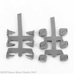 RPR49010 Modern Accessories Miniature 25mm Heroic Scale Bones Black (ONLINE ORDER ONLY)