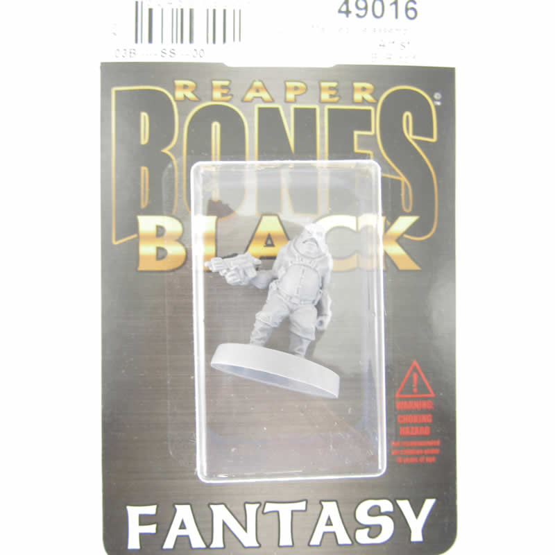RPR49016 Space Henchman Miniature 25mm Heroic Scale Bones Black (ONLINE ORDER ONLY)