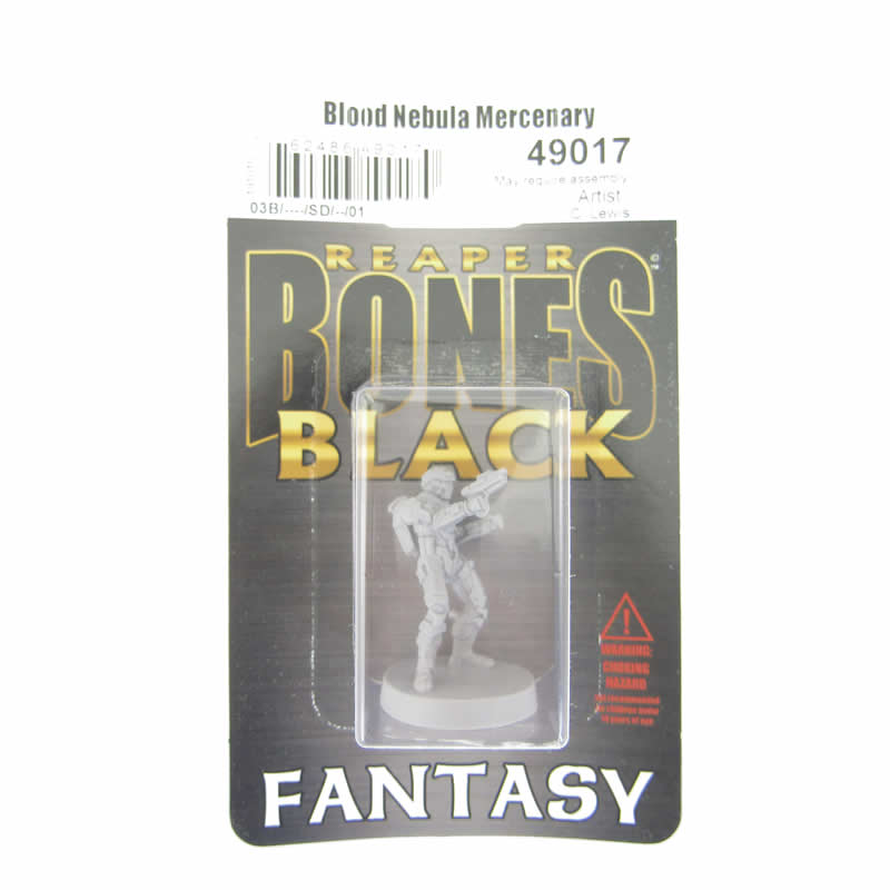 RPR49017 Blood Nebula Mercenary Miniature 25mm Heroic Scale (ONLINE ORDER ONLY)