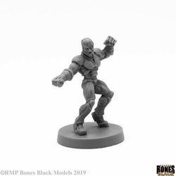 RPR49018 Slade Cyborg Hero Miniature 25mm Heroic Scale Bones Black (ONLINE ORDER ONLY)