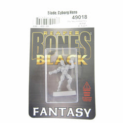 RPR49018 Slade Cyborg Hero Miniature 25mm Heroic Scale Bones Black (ONLINE ORDER ONLY)