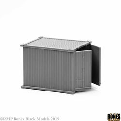 RPR49025 10ft Container Miniature 25mm Heroic Scale Figure Bones Black (ONLINE ORDER ONLY)