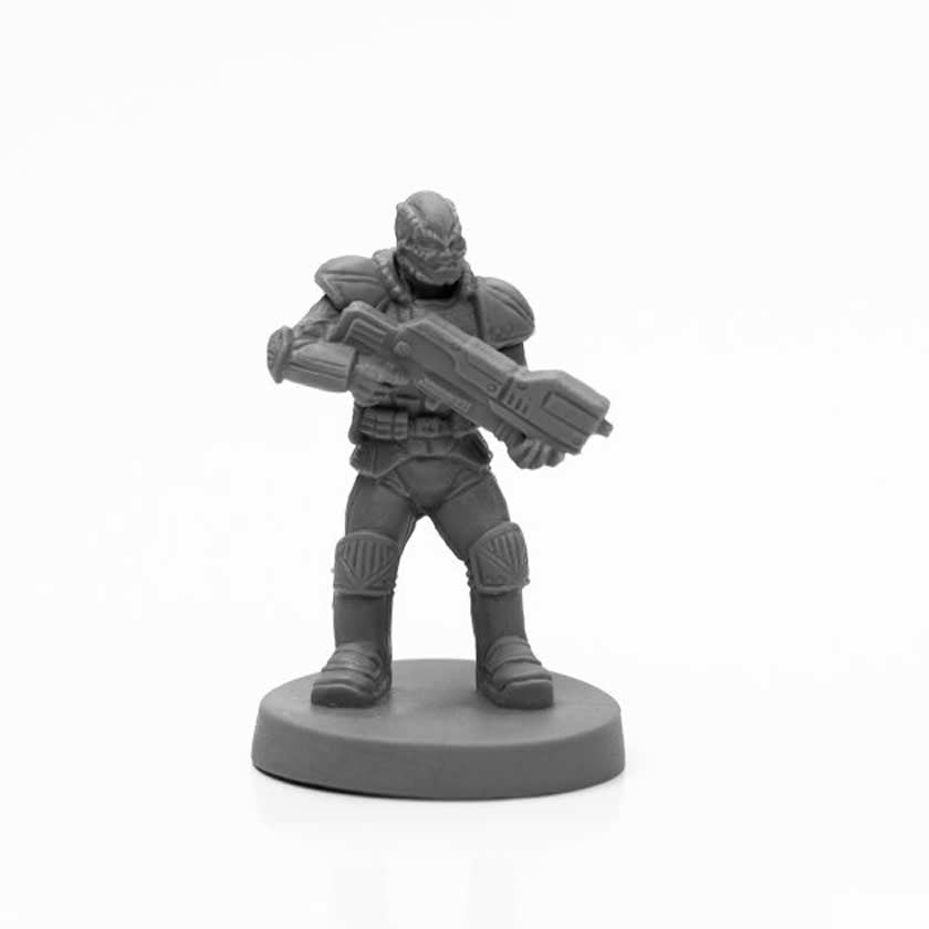 RPR49030 Rach Soldier Miniature 25mm Heroic Scale Figure Bones Black (ONLINE ORDER ONLY)