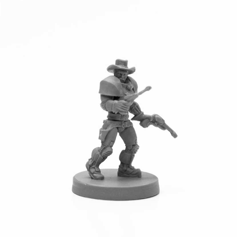 RPR49032 John Bishop Space Cowboy Miniature 25mm Heroic Scale Figure Bones Black (ONLINE ORDER ONLY)