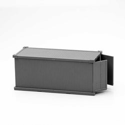 RPR49033 20 Foot Shipping Container Miniature 25mm Heroic Scale Figure Bones Black (ONLINE ORDER ONLY)