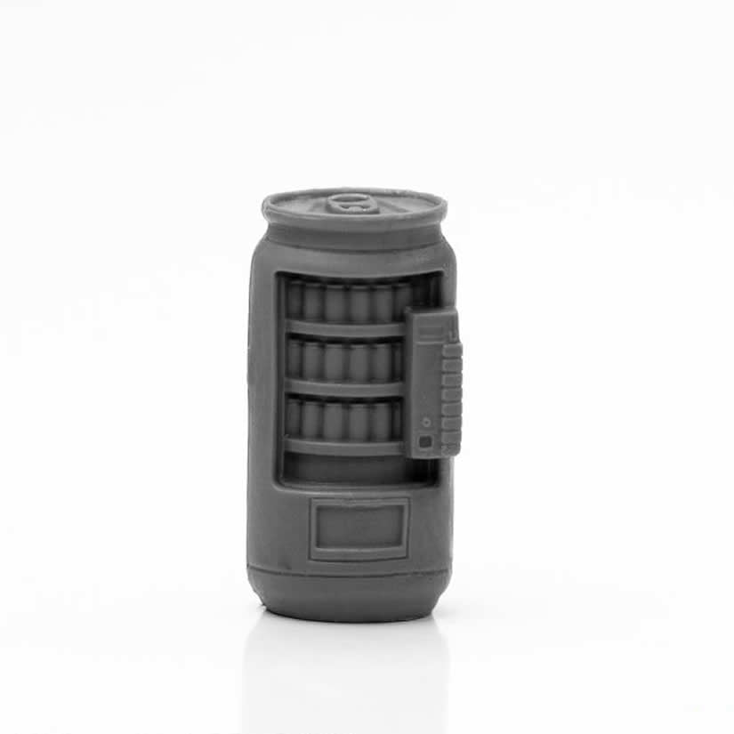 RPR49035 Soda Machine Miniature 25mm Heroic Scale Figure Bones Black (ONLINE ORDER ONLY)