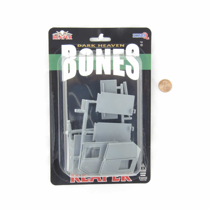 RPR49036 Dumpster Miniature 25mm Heroic Scale Figure Bones Black (ONLINE ORDER ONLY)