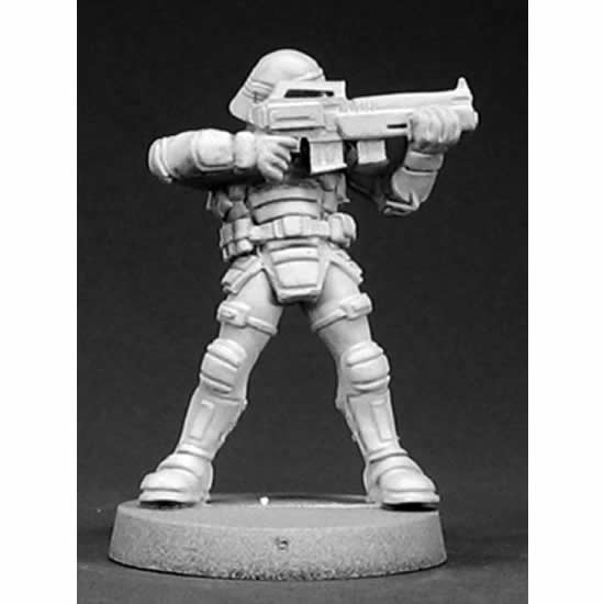 RPR50004 Security Guard Miniature 25mm Heroic Scale Chronoscope (ONLINE ORDER ONLY)