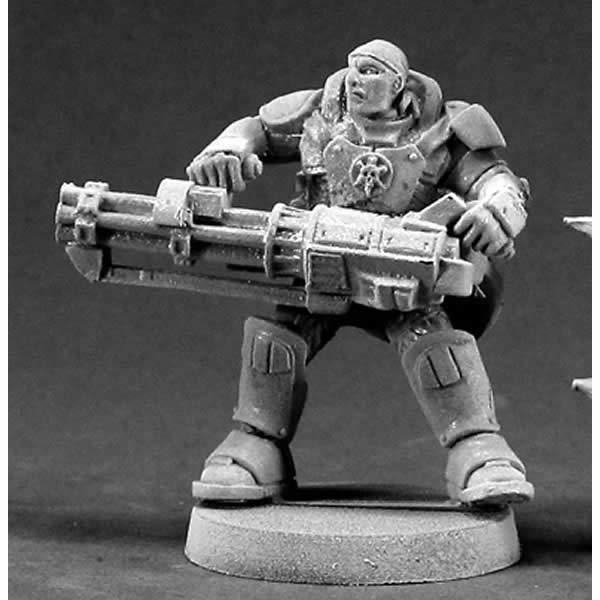 RPR50022 Reggie Van Zandt IMEF Heavy Gunner Miniature 25mm Heroic Scale (ONLINE ORDER ONLY)