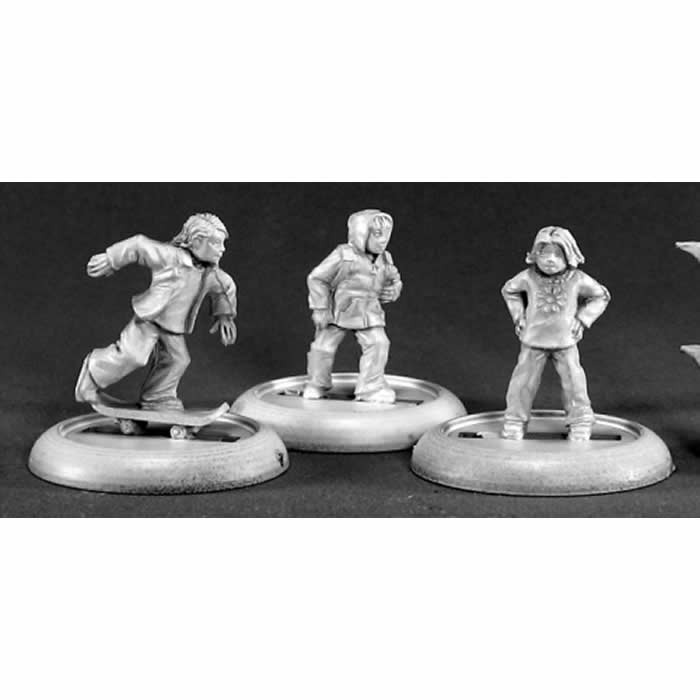 RPR50042 Modern Townsfolk Children Miniature 25mm Heroic Scale (ONLINE ORDER ONLY)