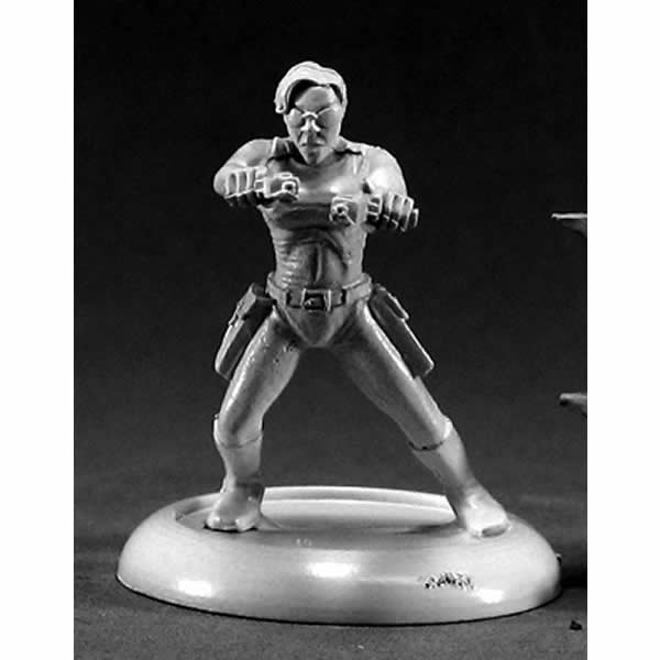 RPR50048 Eden Cybertech Heroine Miniature 25mm Heroic Scale Chronoscope Series Reaper Miniatures (ONLINE ORDER ONLY)