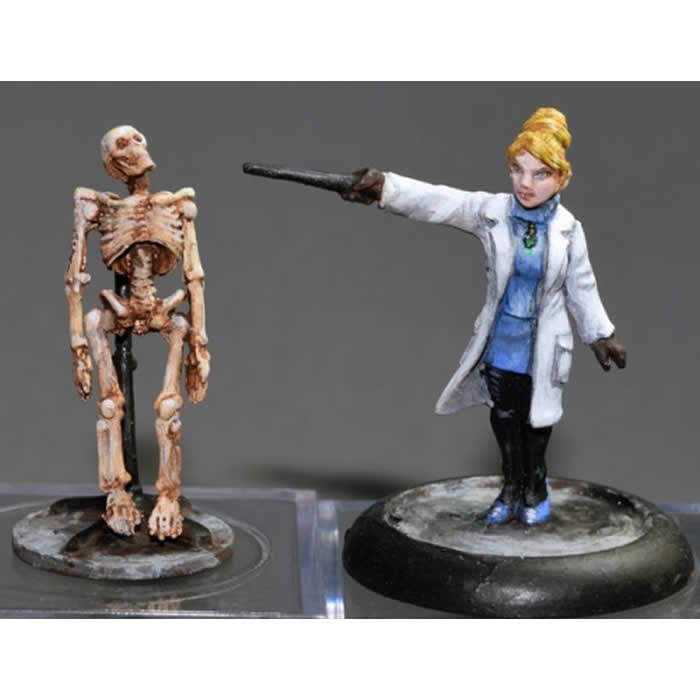 RPR50052 Professor Laura Pringle Miniature 25mm Heroic Scale (ONLINE ORDER ONLY)