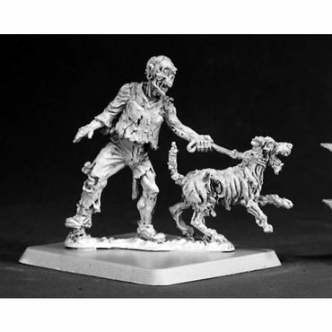 RPR50069 Zombie Dog Handler Miniature 25mm Heroic Scale (ONLINE ORDER ONLY)