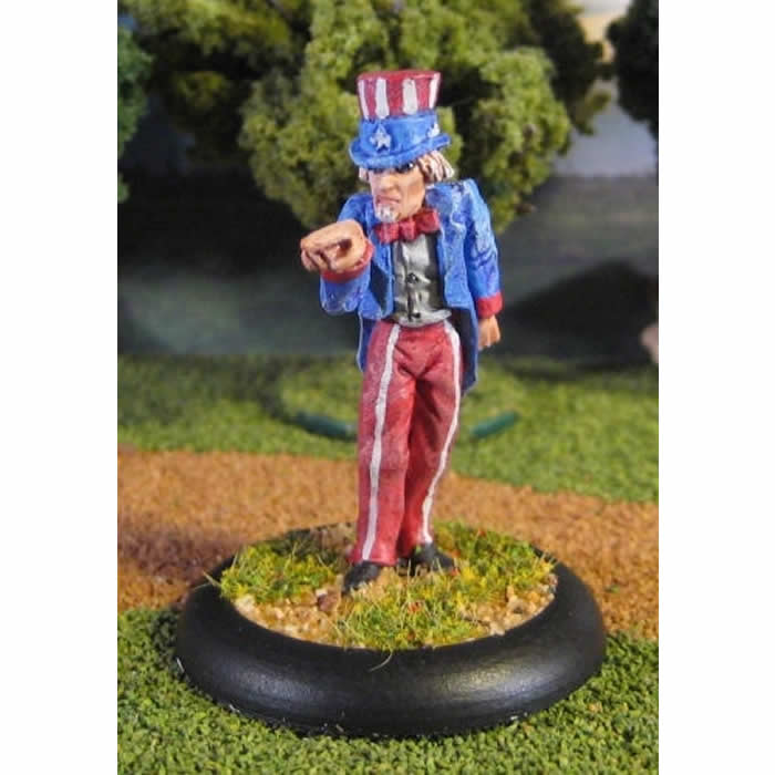 RPR50072 Uncle Sam Miniature 25mm Heroic Scale Chronoscope Series (ONLINE ORDER ONLY)