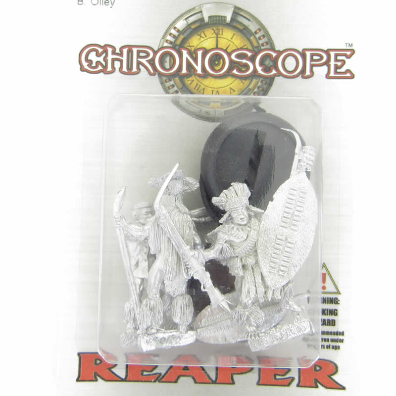 RPR50083 Zulu Warriors Miniature 25mm Heroic Scale Chronoscope Series (ONLINE ORDER ONLY)