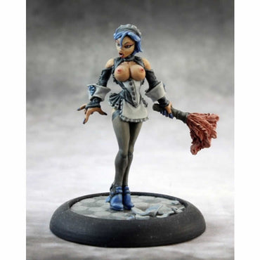 RPR50084 Brigitte Naughty French Maid Miniature 25mm Heroic Scale (ONLINE ORDER ONLY)