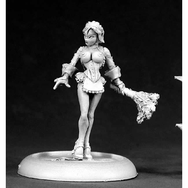 RPR50084 Brigitte Naughty French Maid Miniature 25mm Heroic Scale (ONLINE ORDER ONLY)