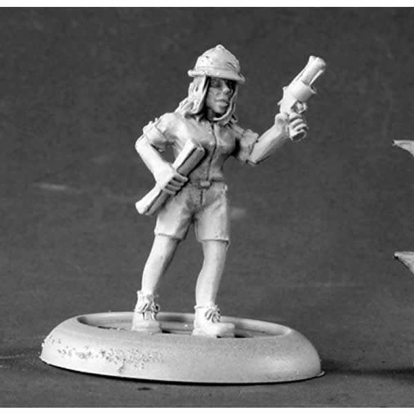 RPR50088 Sheila Valentine Archaeologist Miniature 25mm Heroic Scale (ONLINE ORDER ONLY)