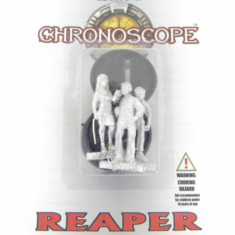RPR50090 Townsfolk - Jock - Chick - Nerd Miniature 25mm Heroic Scale (ONLINE ORDER ONLY)