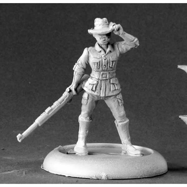 RPR50096 Jonathan Kincaide Big Game Hunter Miniature 25mm Heroic Scale (ONLINE ORDER ONLY)