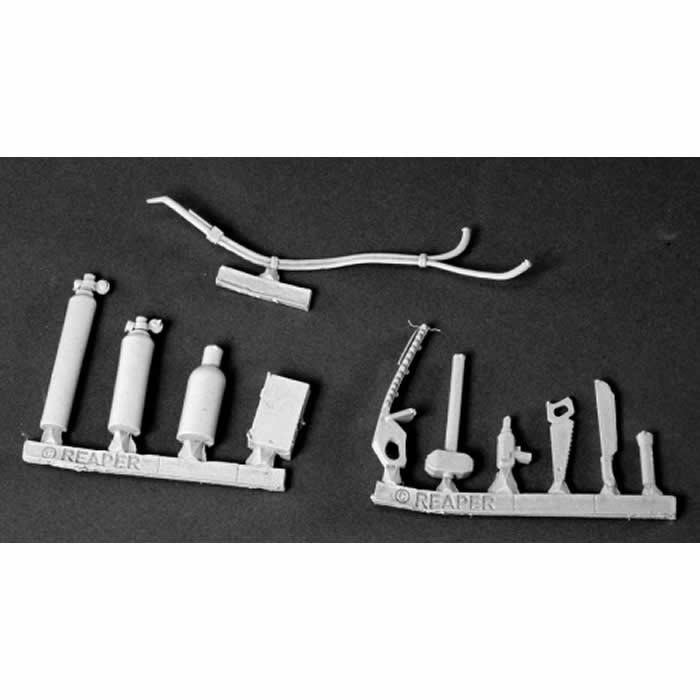 RPR50098 Modern Adventuring Accessories Miniature 25mm Heroic Scale (ONLINE ORDER ONLY)