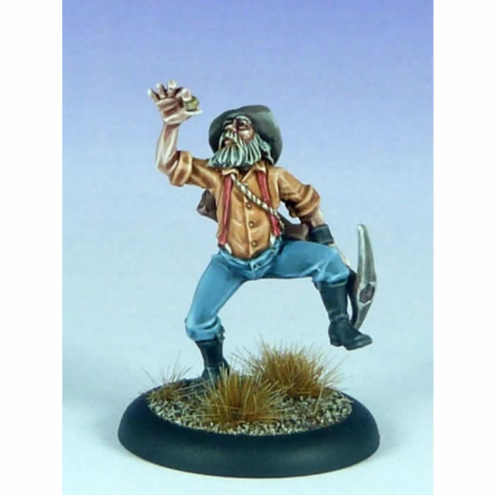 RPR50119 Crazy Pete Prospector Miniature 25mm Heroic Scale (ONLINE ORDER ONLY)