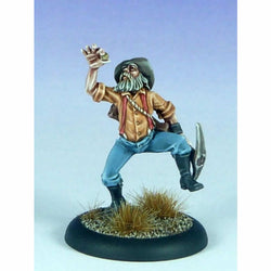 RPR50119 Crazy Pete Prospector Miniature 25mm Heroic Scale (ONLINE ORDER ONLY)