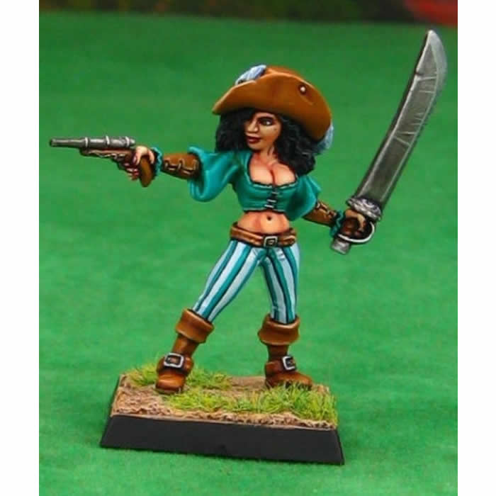 RPR50134 Racquel Blackrose Buccanneer Miniature 25mm Heroic Scale (ONLINE ORDER ONLY)