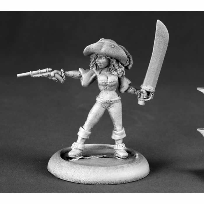 RPR50134 Racquel Blackrose Buccanneer Miniature 25mm Heroic Scale (ONLINE ORDER ONLY)