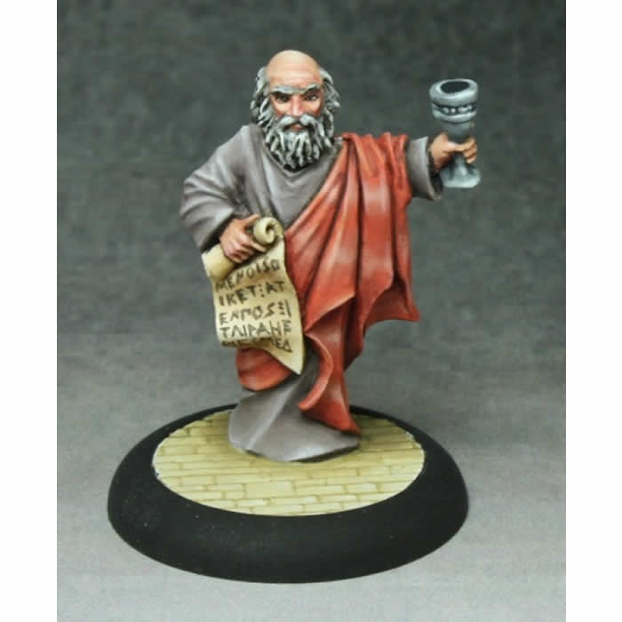 RPR50135 Socrates Philosopher Miniature 25mm Heroic Scale Chronoscope Series Reaper Miniatures (ONLINE ORDER ONLY)