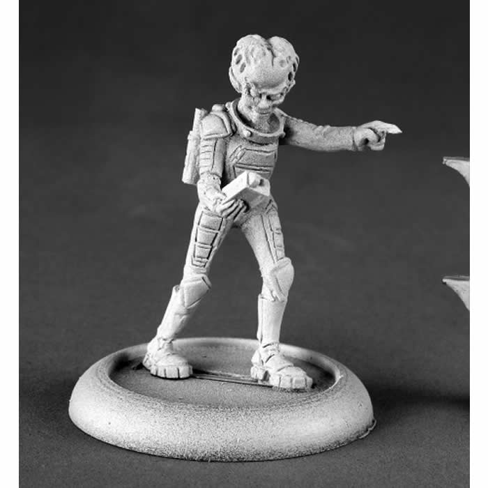 RPR50144 Alien Overlord with Tracker Miniature 25mm Heroic Scale (ONLINE ORDER ONLY)