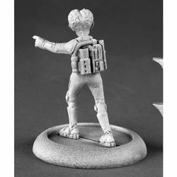RPR50144 Alien Overlord with Tracker Miniature 25mm Heroic Scale (ONLINE ORDER ONLY)