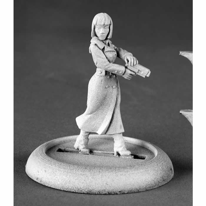 RPR50148 Astrid Berger Female Spy Miniature 25mm Heroic Scale (ONLINE ORDER ONLY)