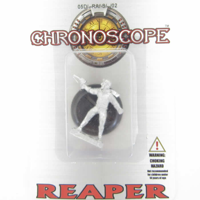 RPR50158 Grant Dylan Heroic Pilot Miniature 25mm Heroic Scale Chronoscope Series Reaper Miniatures (ONLINE ORDER ONLY)