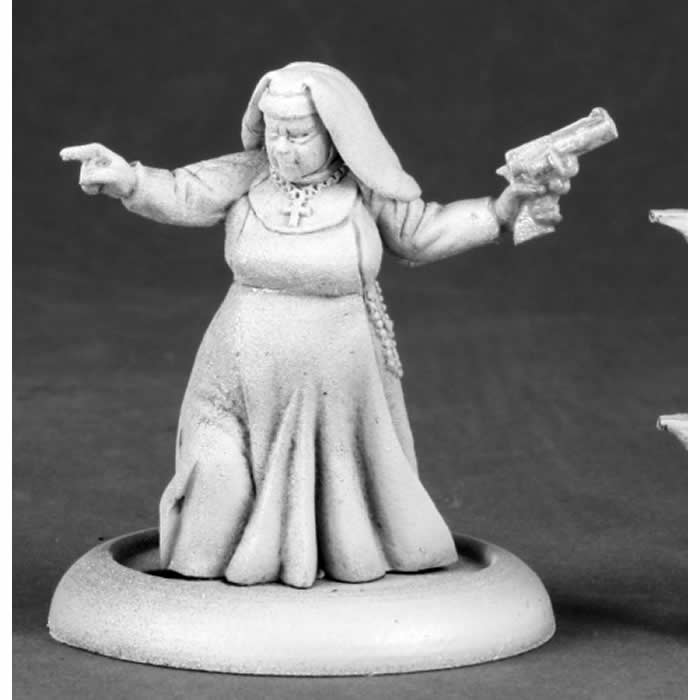 RPR50159 Sister Maria Nun Miniature 25mm Heroic Scale Chronoscope (ONLINE ORDER ONLY)